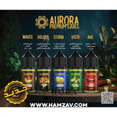 Aurora Saltnic Golden Ray - ارورا سولت جولدن راي توباكو مكسرات Egyptian Liquid