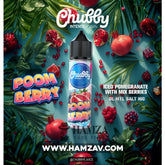 Chubby Poom Berry Ice - تشابي ميكس توت رمان ساقع Dl (60Ml) / 3Mg Egyptian Liquid