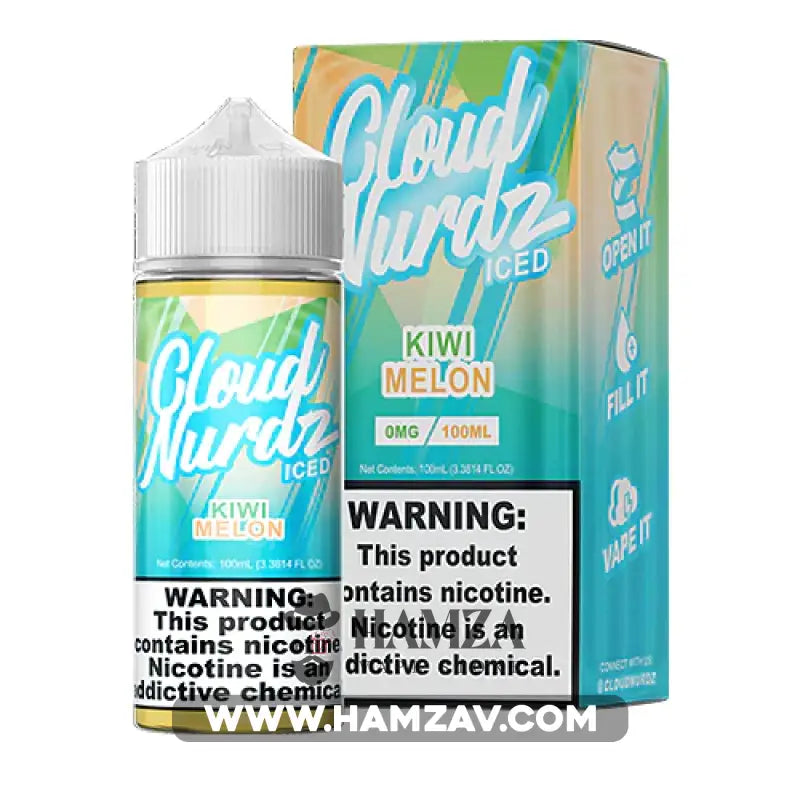 Cloud Nurdz Kiwi Melon Iced - Premium Liquid