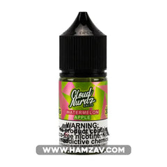 Cloud Nurdz Saltnic Watermelon Apple Iced - Premium Liquid