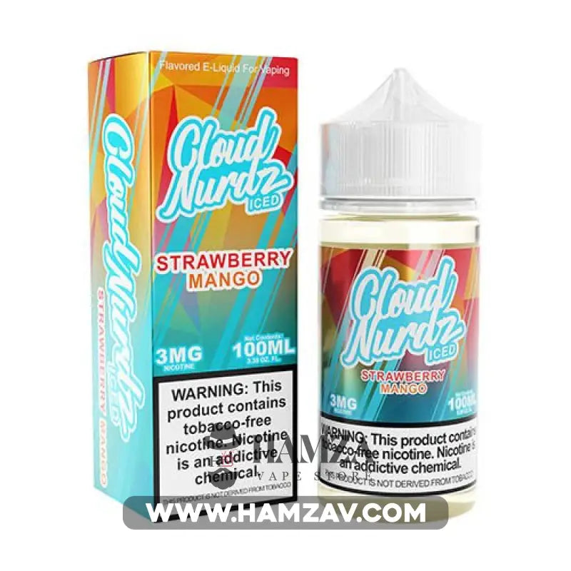 Cloud Nurdz Strawberry Mango Iced - Premium Liquid
