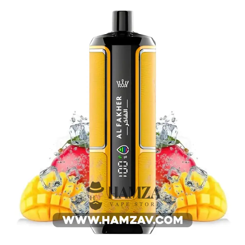 Crown Bar Al Fakher Hyper Max 15K Puff Cool Mango -       HTV - Hamza The Vaper