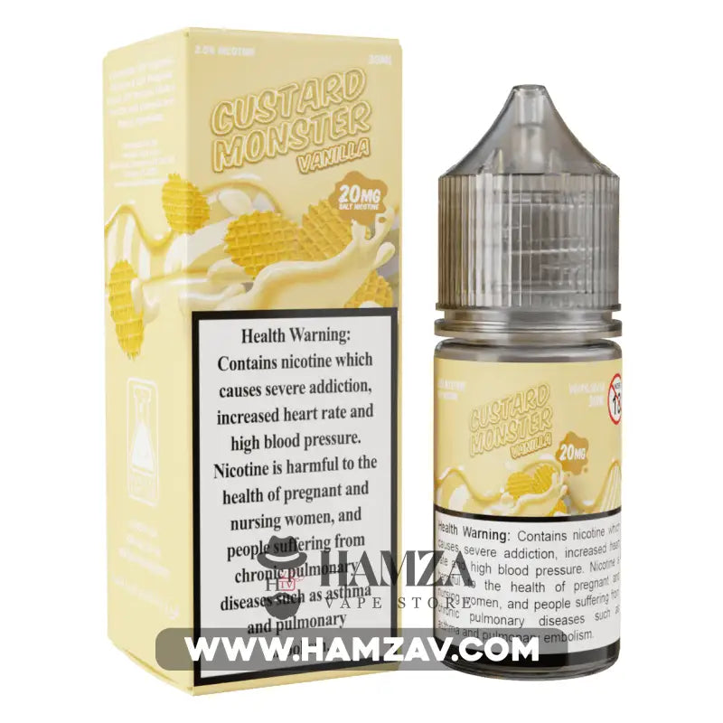 Custard Monster Saltnic Vanilla - Premium Liquid
