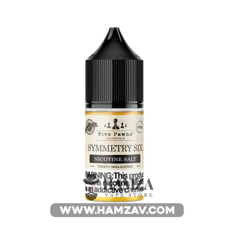 Five Pawns Saltnic Symmetry Six - Premium Liquid
