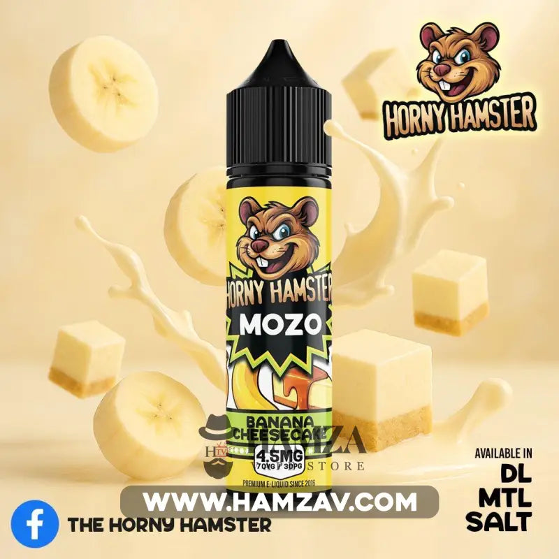 Horny Hamster E Juice Mozo - هورني هامستر موزو - Egyptian Liquid