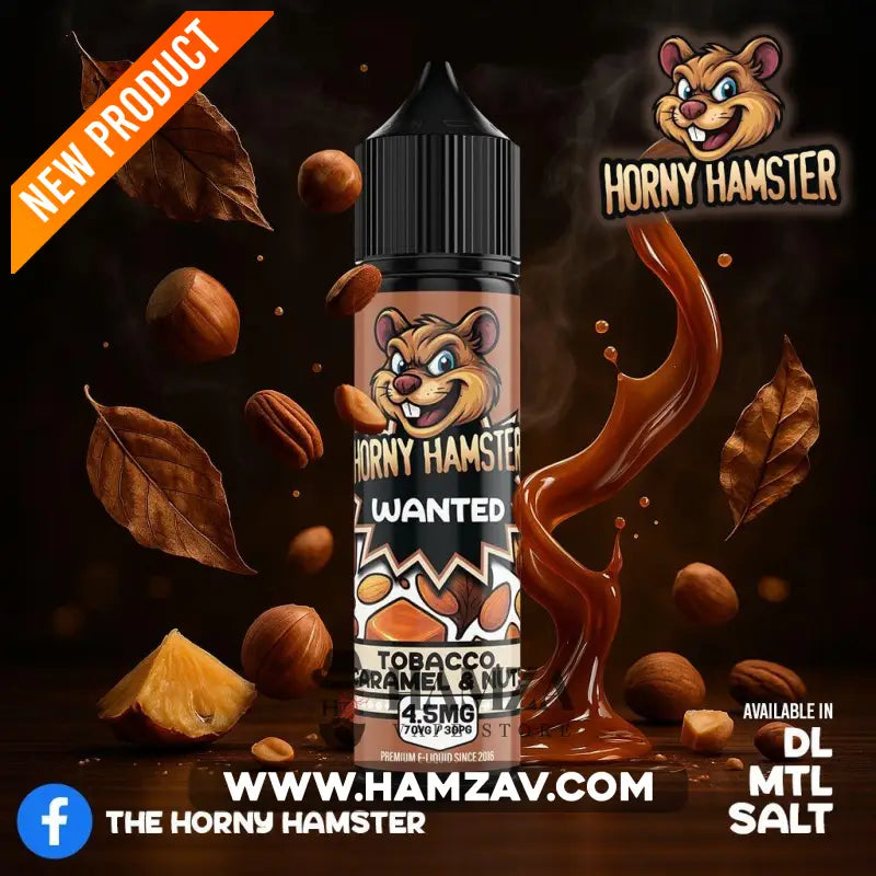 Horny Hamster E Juice Wanted - هورني هامستر وانتيد - Egyptian Liquid