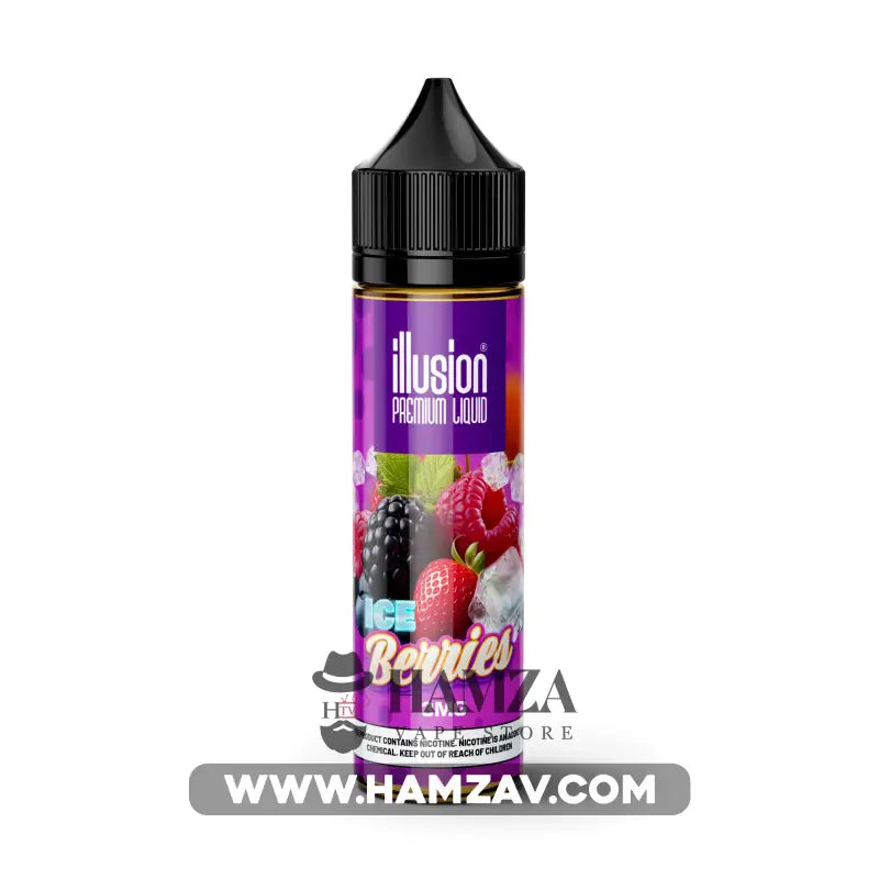 Illusion Berries Ice - ايلوجن توت ايس Egyptian Liquid