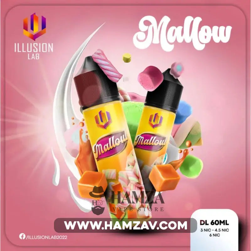 Illusion Mallow - ايلوجن مارشميلو كراميل Egyptian Liquid