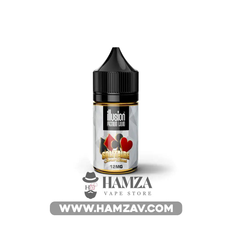Illusion Solitaire Tobacco - ايلوجن سوليتير توباكو زبدة Egyptian Liquid