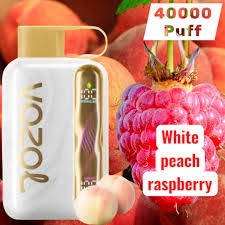 Vozol Star Disposable 40K Puff White peach raspberry - فوزول ستار ديسب –  HTV