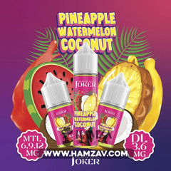 Joker E Liquid Pineapple Watermelon Coconut - Egyptian
