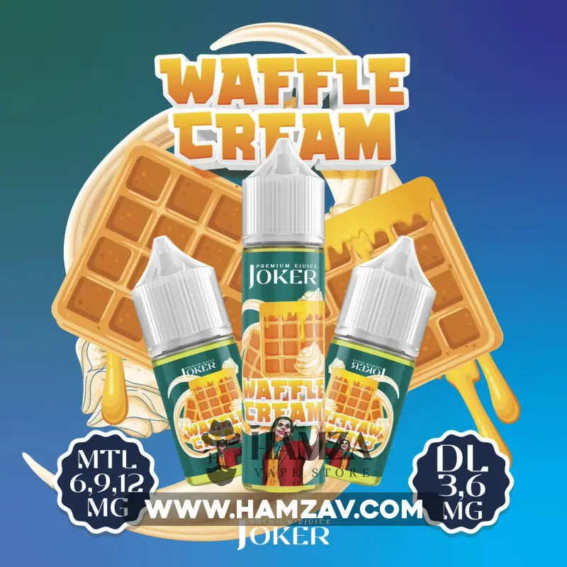 Joker E Liquid Waffle Cream - Egyptian
