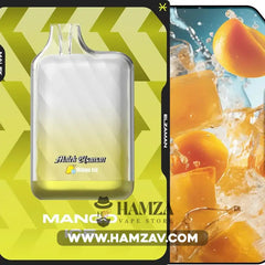 Malek El Zaman Disposable 10000 Puffs Mango Ice - ملك الزمان ديسبوزابل مانجو مثلج