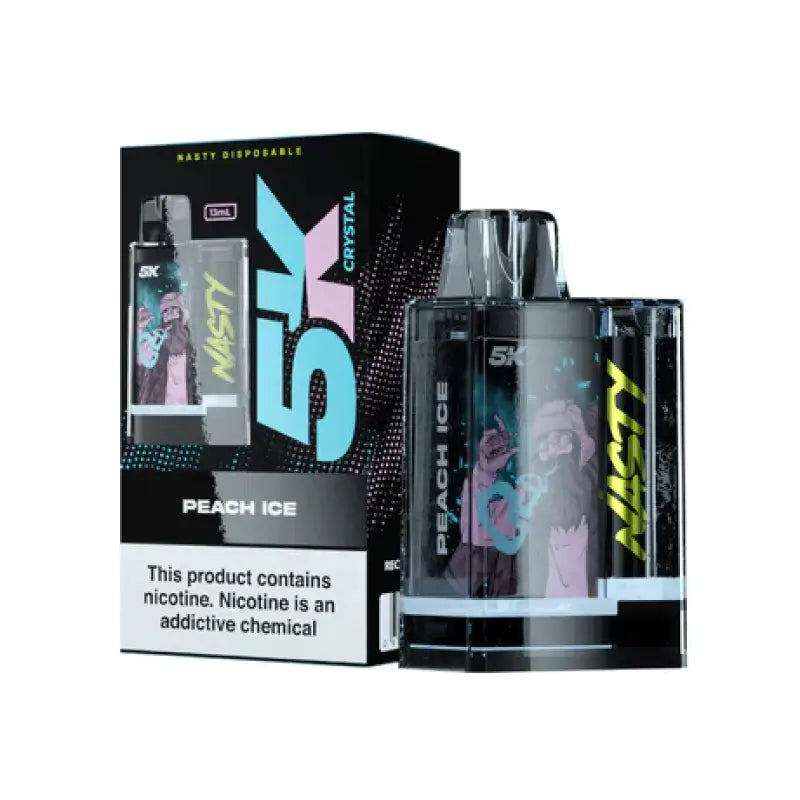 Nasty 5K 5000 Puffs Peach Ice - Disposable