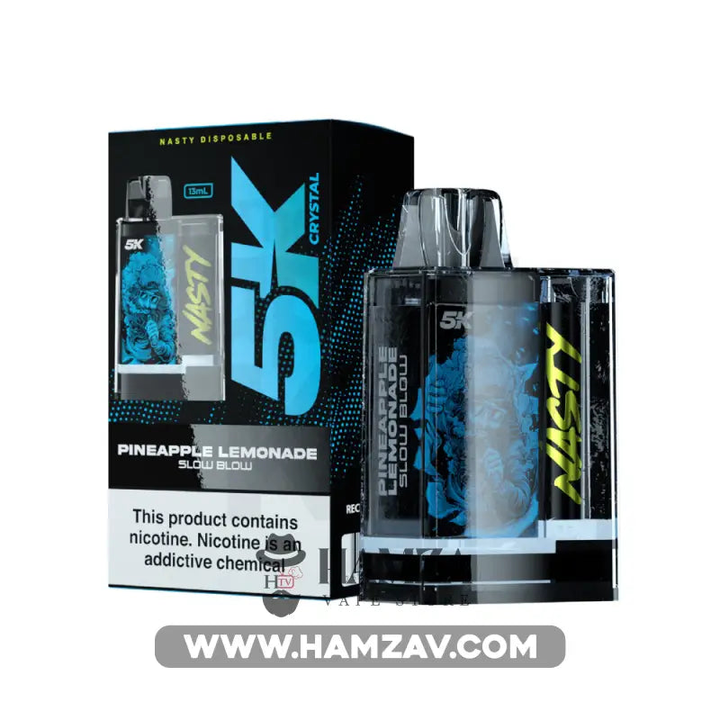 Nasty 5K 5000 Puffs Pineapple Lemonade Slow Blow - Disposable