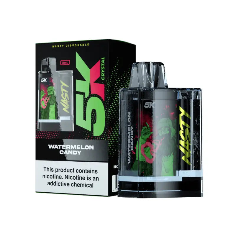 Nasty 5K 5000 Puffs Watermelon Candy - Disposable