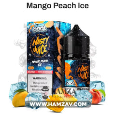 Nasty Juice super cool Mango Peach Ice - ناستى جوس سوبر كول مانجو خوخ ايس Premium Liquid