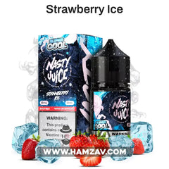 Nasty Juice super cool Strawberry ice - ناستى جوس سوبر كول فراولة ايس Premium Liquid