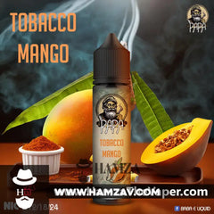 Papa E Liquid Tobacco Mango - بابا ليكويد توباكو مانجو Egyptian