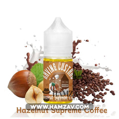 Raving Custard Saltnic Hazelnut Supreme Coffee - ريفنج كاسترد سولت قهوة بندق Premium Liquid