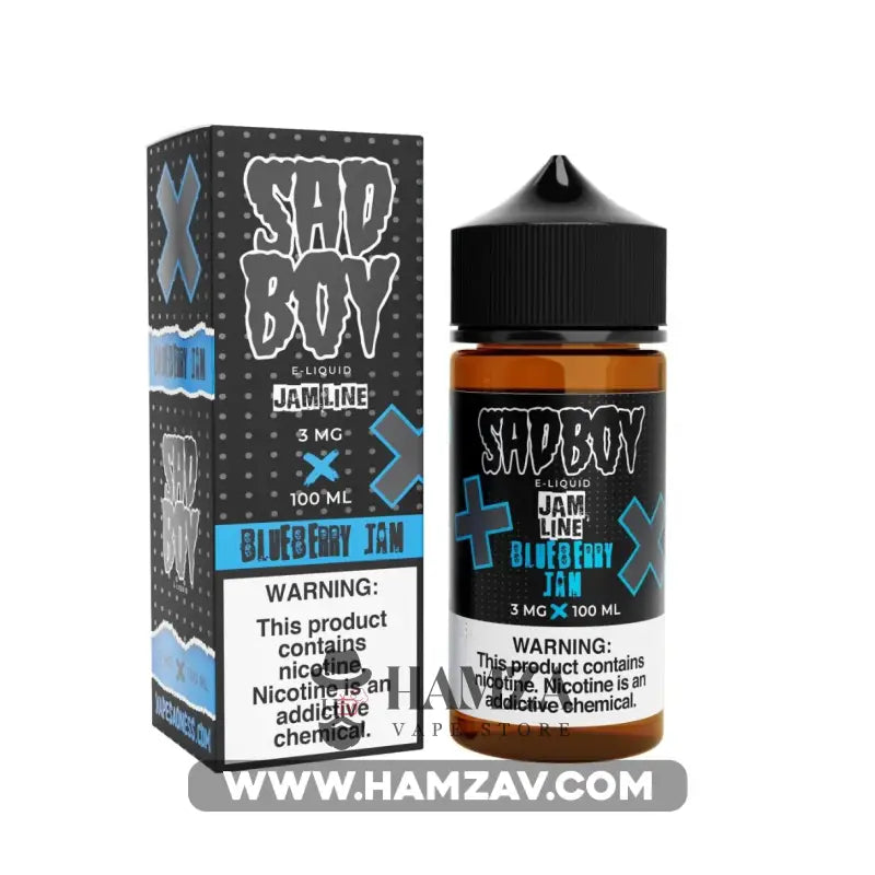 Sadboy E-Liquid Blueberry Jam - ساد بوي مربى بلوبيري Premium Liquid