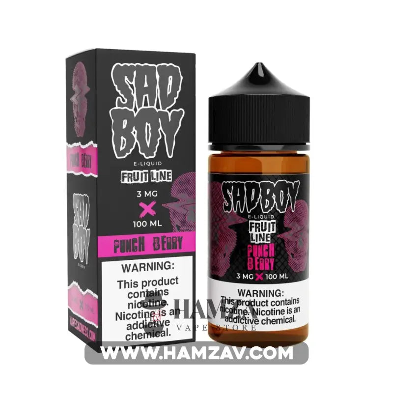 Sadboy E-Liquid Punch Berry - ساد بوي تارت ليمون مع ميكس توت Premium Liquid