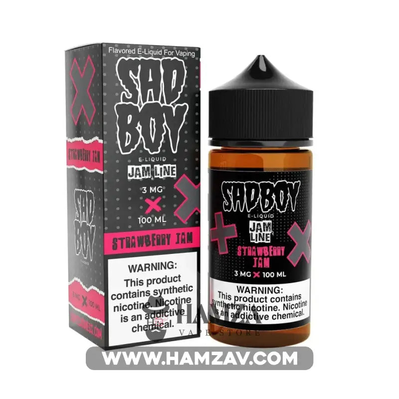 Sadboy E-Liquid Strawberry Jam - ساد بوي مربى فراولة Premium Liquid