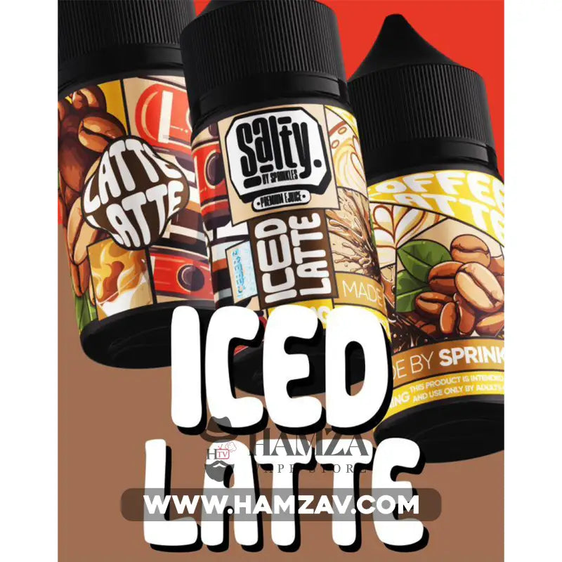 Salty Juice By Sprinkles Saltnic Iced Latte - سولتي سبرينكلز سولت ايس لاتيه Egyptian Liquid