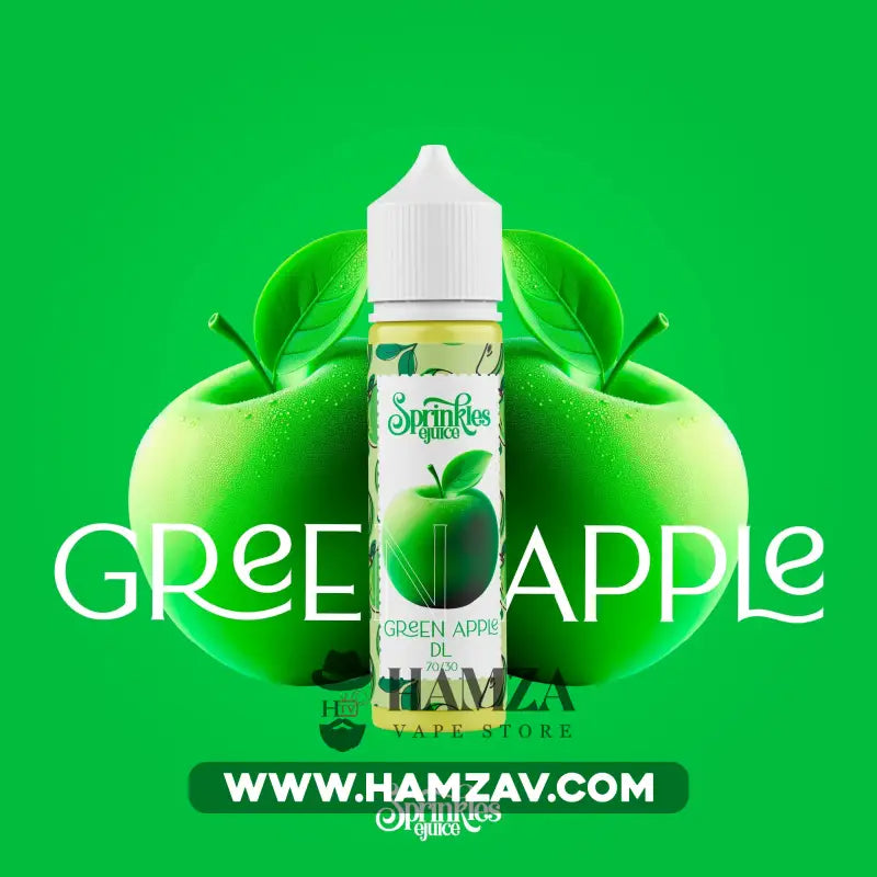 Sprinkles E Juice Green Apple - سبرينكلز تفاح اخضر Egyptian Liquid