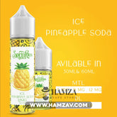Sprinkles E Juice Ice Pineapple Soda - سبرينكلز صودا اناناس ساقع Mtl (60Ml) / 6Mg Egyptian Liquid