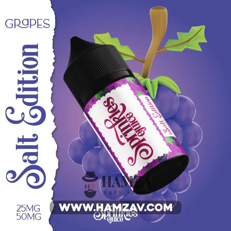 Sprinkles E Juice Saltnic Grapes - سبرينكلز سولت عنب ساقع Egyptian Liquid