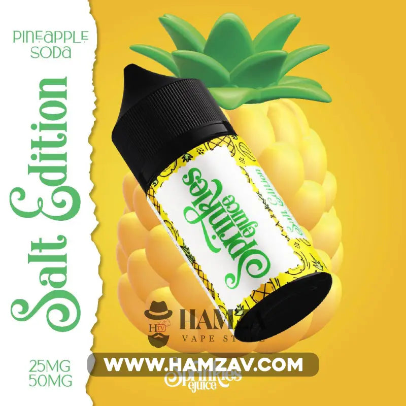 Sprinkles E Juice Saltnic Ice Pineapple Soda - سبرينكلز سولت صودا اناناس ساقع Egyptian Liquid