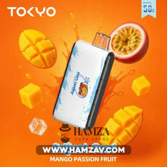 ADJUST COOL Disposable 50K Puffs Mango Passion Fruit - أدجوست كول 50 الف بف مانجو باشن فروت 50000 / 750MAH / 30ML