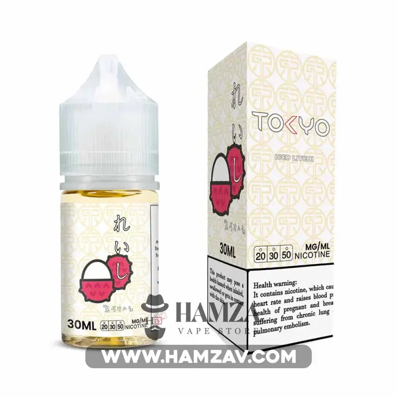 Tokyo E Juice Saltnic Iced Litchi - طوكيو سولت ليتشي ساقع Premium Liquid