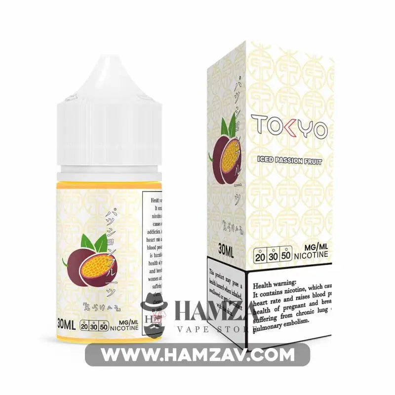 Tokyo E Juice Saltnic Iced Passion Fruit - طوكيو سولت باشون فروت ساقع Premium Liquid