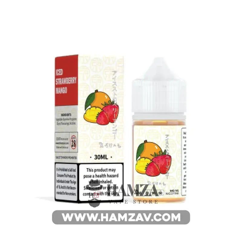 Tokyo E Juice Saltnic Iced Strawberry Mango - طوكيو سولت فراولة مانجو ساقع Premium Liquid