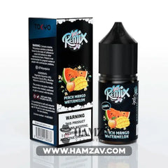 Tokyo E Juice Saltnic Remix Peach Mango Watermelon - طوكيو سولت ريمكس خوخ
