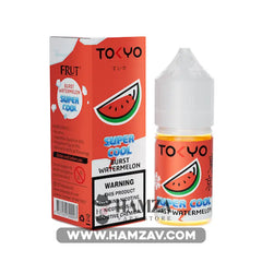 Tokyo E Juice Saltnic Super Cool Burst Watermelon - طوكيو سولت سوبر كوول بطيخ ساقع Premium Liquid