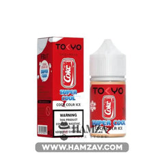 Tokyo E Juice SaltNic Super Cool Coca cola ice - طوكيو سولت سوبر كوول كولا أيس Premium Liquid