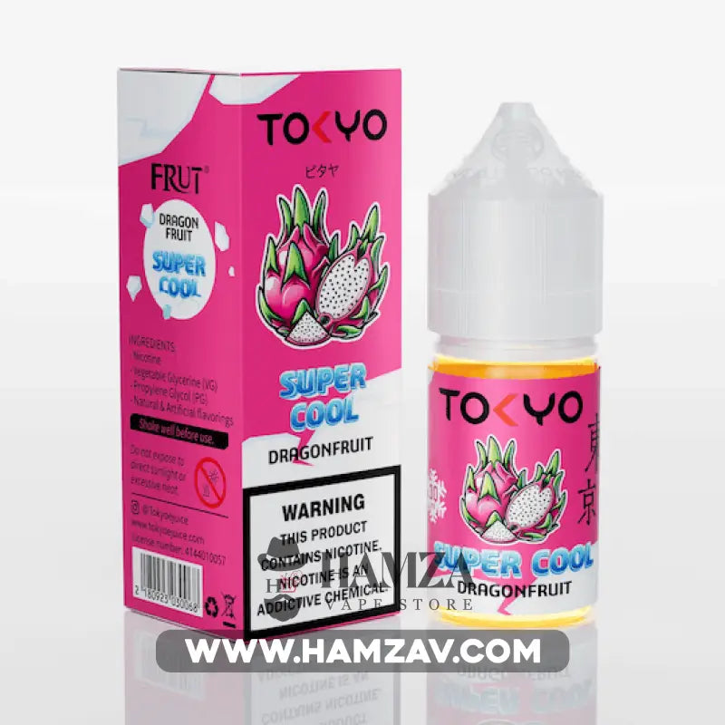 Tokyo E Juice Saltnic Super Cool Dragon Fruit - طوكيو سولت سوبر كوول دراجون فروت Premium Liquid