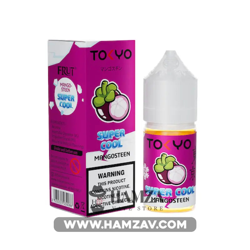 Tokyo E Juice Saltnic Super Cool Mangosteen - طوكيو سولت سوبر كوول مانغوستين ساقع Premium Liquid