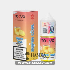 Tokyo E Juice SaltNic Super Cool PINEAPPLE JAM - طوكيو سولت سوبر كوول مربى أناناس Premium Liquid