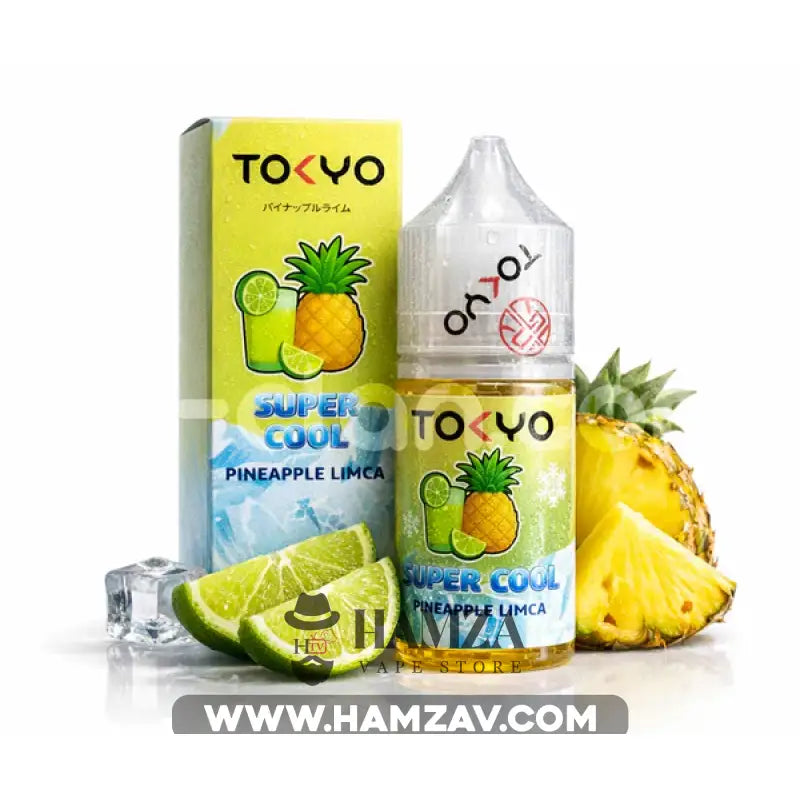 Tokyo E Juice SaltNic Super Cool Pineapple Limca - طوكيو سولت سوبر كوول أناناس ليمون - Premium Liquid