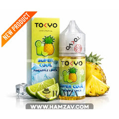 Tokyo E Juice SaltNic Super Cool Pineapple Limca - طوكيو سولت سوبر كوول أناناس ليمون - Premium Liquid
