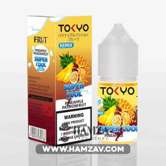 Tokyo E Juice Saltnic Super Cool Pineapple Passion Fruit - طوكيو سولت سوبر كوول