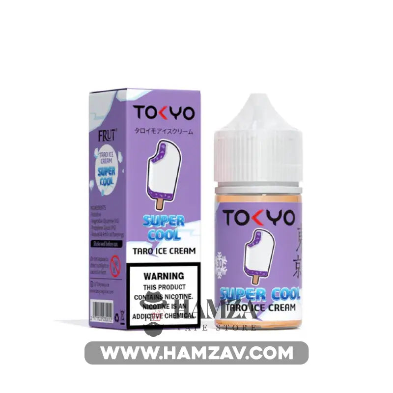 Tokyo E Juice Saltnic Super Cool Taro Ice Cream - طوكيو سولت سوبر كوول ايس
