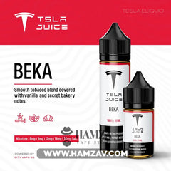 Tsla Juice Beka - تسلا توباكو فانيليا مخبوزات Egyptian Liquid