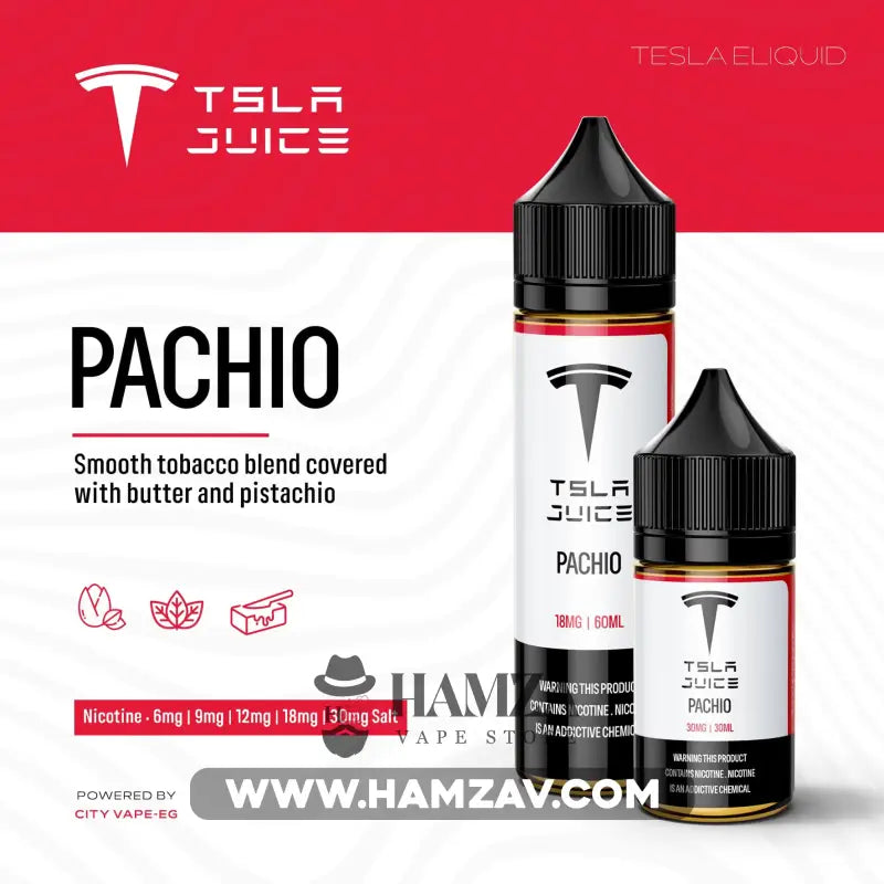 Tsla Juice Pachio - تسلا توباكو فسدق Egyptian Liquid