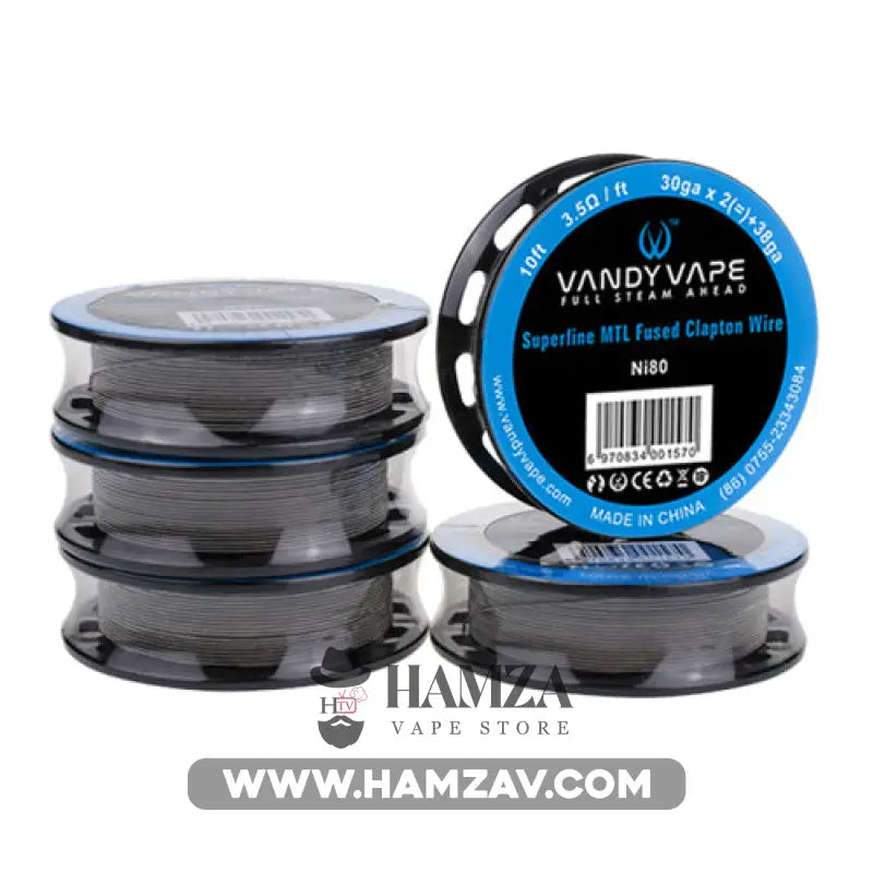 Vandy Vape Superfine Mtl Fused Clapton Wire - Coils