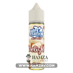 Vape Station Delight - فيب ستيشن بندق شوكولاتة بيضاء Dl (60Ml) / 3Mg Egyptian Liquid
